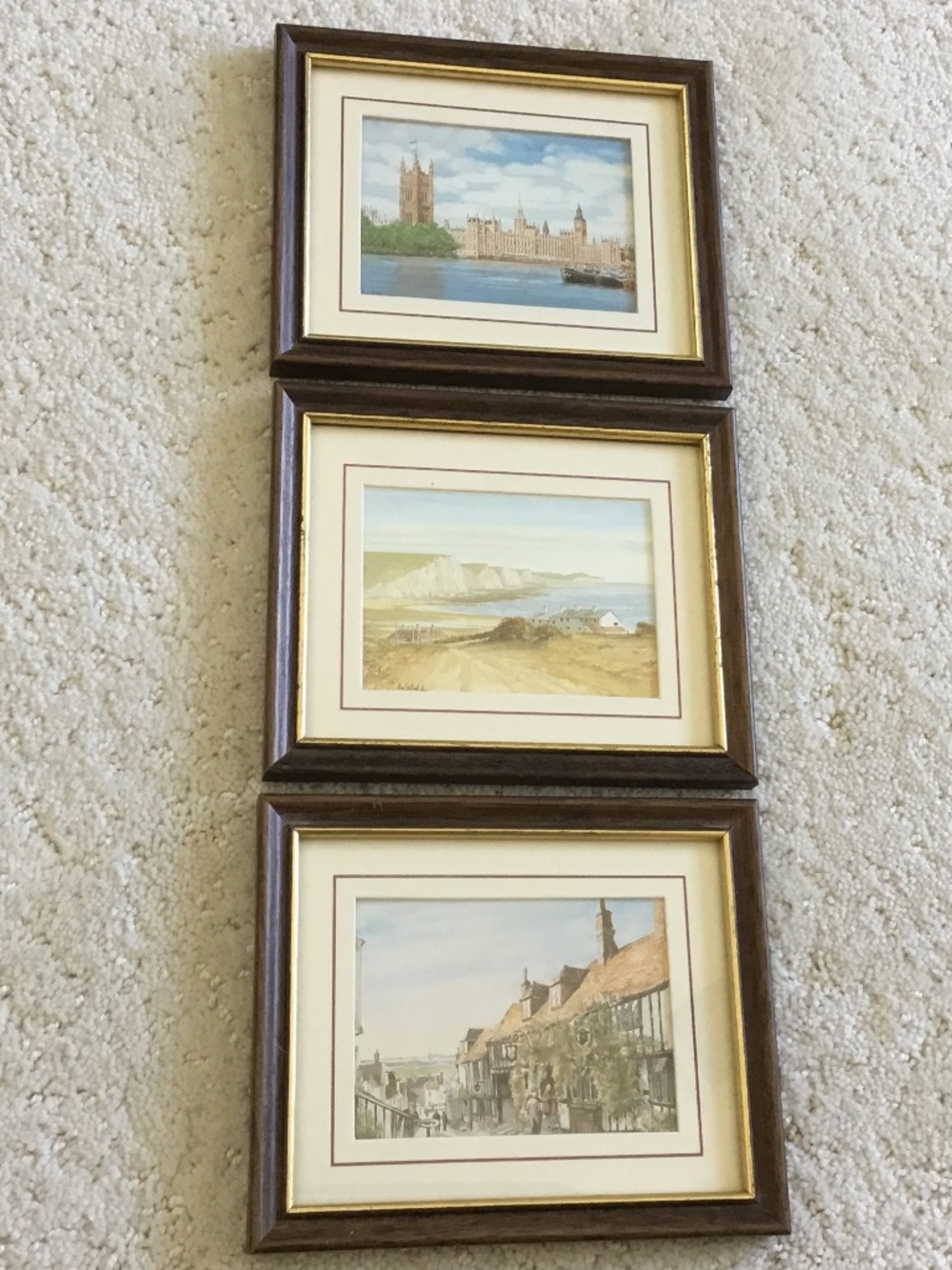 Neil MacLeod Set of 3 English Miniature Prints
